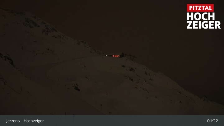 Archiv Foto Webcam Bergstation Hochzeiger im Pitztal