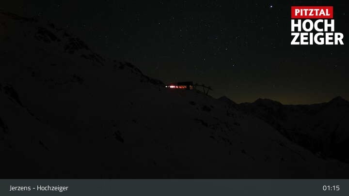 Archiv Foto Webcam Bergstation Hochzeiger im Pitztal