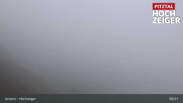 Archived image Webcam Pitztal - Hochzeiger Top station