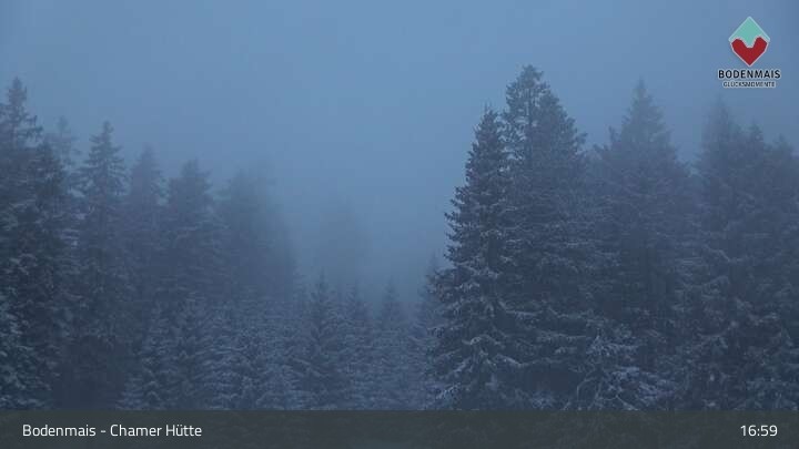 Archiv Foto Webcam Bodenmais - Schutzhütte Kl. Arber/Chamer Hütte