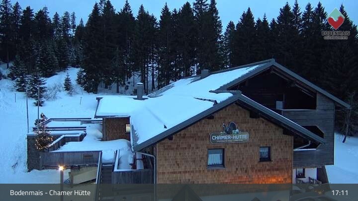 Archiv Foto Webcam Bodenmais - Schutzhütte Kl. Arber/Chamer Hütte