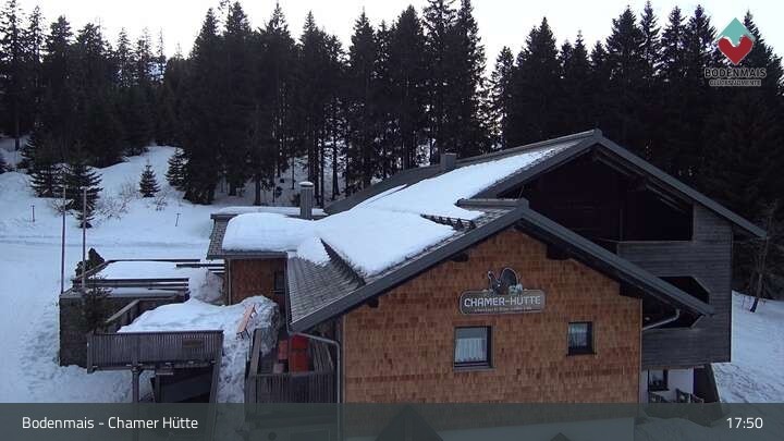 Archived image Webcam Bodenmais - Shelter Chamer Hut