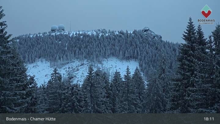 Archived image Webcam Bodenmais - Shelter Chamer Hut