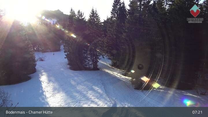 Archiv Foto Webcam Bodenmais - Schutzhütte Kl. Arber/Chamer Hütte