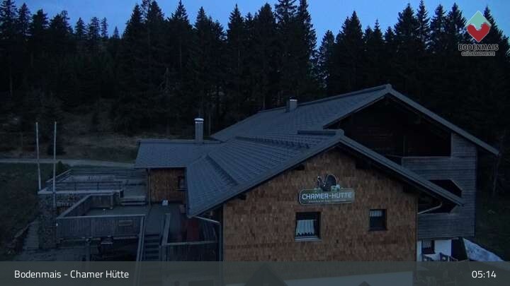 Archiv Foto Webcam Bodenmais - Schutzhütte Kl. Arber/Chamer Hütte