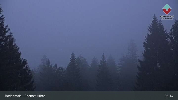 Archiv Foto Webcam Bodenmais - Schutzhütte Kl. Arber/Chamer Hütte