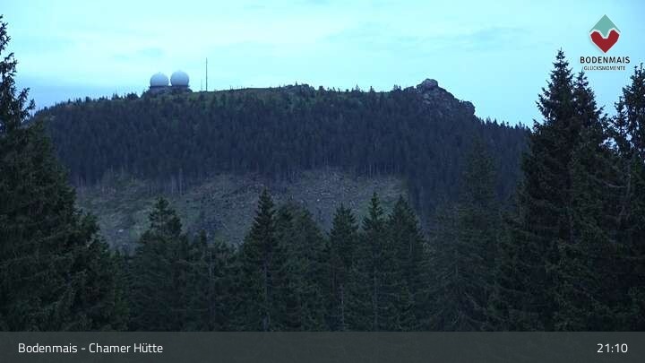 Archiv Foto Webcam Bodenmais - Schutzhütte Kl. Arber/Chamer Hütte