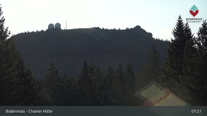 Archiv Foto Webcam Bodenmais - Schutzhütte Kl. Arber/Chamer Hütte