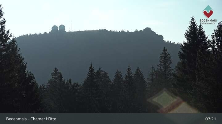 Archiv Foto Webcam Bodenmais - Schutzhütte Kl. Arber/Chamer Hütte