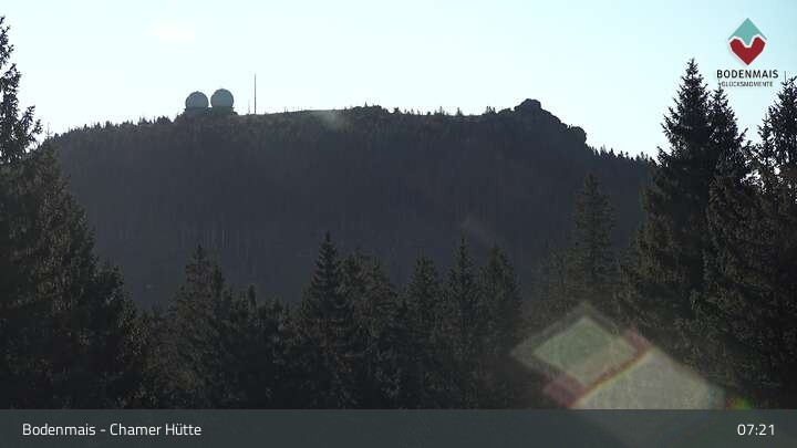 Archived image Webcam Bodenmais - Shelter Chamer Hut