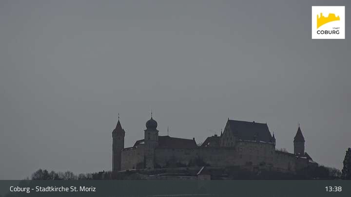 Archiv Foto Webcam Coburg - Stadtkirche St. Moritz