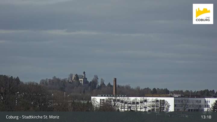 Archiv Foto Webcam Coburg - Stadtkirche St. Moritz