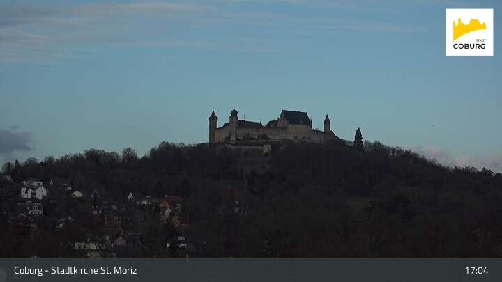 Archiv Foto Webcam Coburg - Stadtkirche St. Moritz