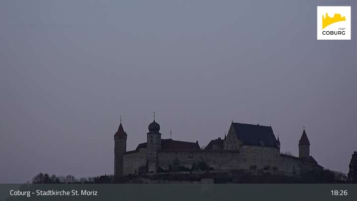Archiv Foto Webcam Coburg - Stadtkirche St. Moritz