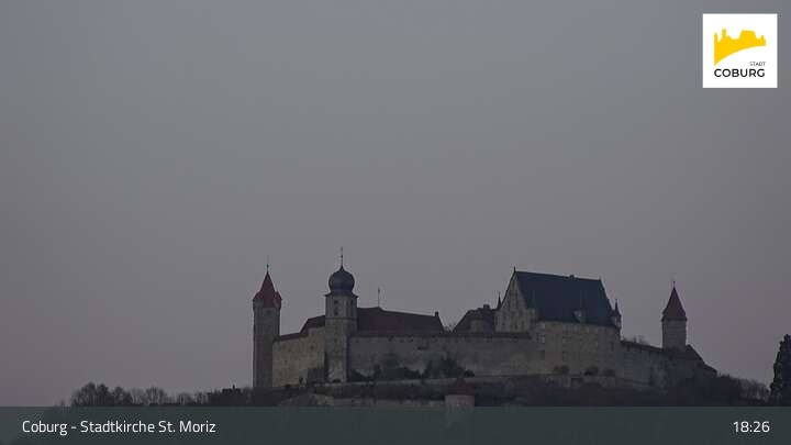 Archiv Foto Webcam Coburg - Stadtkirche St. Moritz