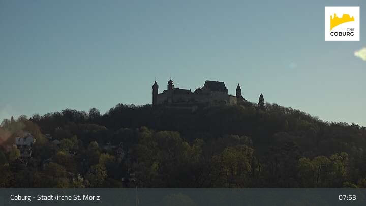 Archived image Webcam Coburg - Town Church of St. Mortiz