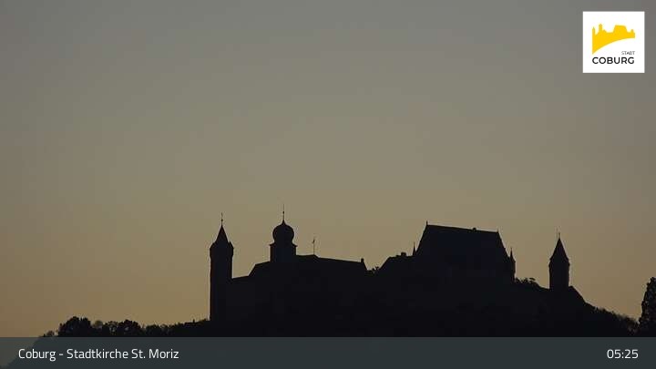 Archiv Foto Webcam Coburg - Stadtkirche St. Moritz