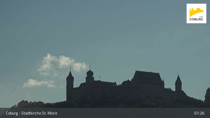Archiv Foto Webcam Coburg - Stadtkirche St. Moritz