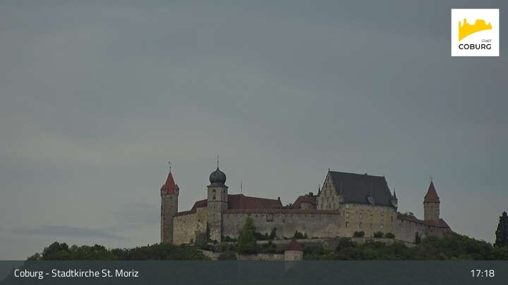 Archiv Foto Webcam Coburg - Stadtkirche St. Moritz