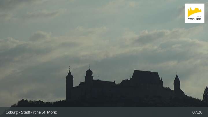 Archiv Foto Webcam Coburg - Stadtkirche St. Moritz