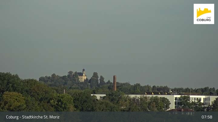 Archived image Webcam Coburg - Town Church of St. Mortiz