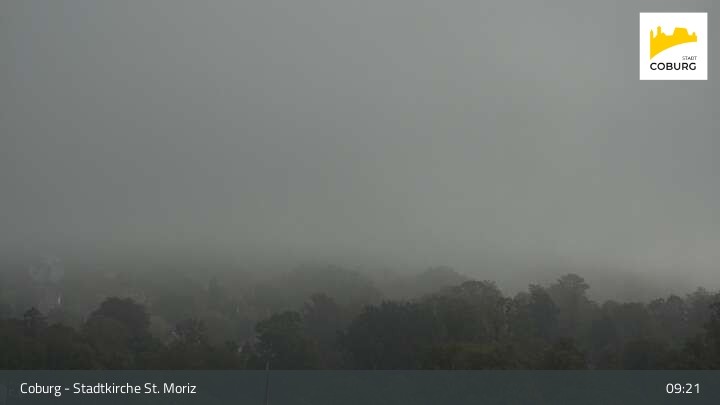Archiv Foto Webcam Coburg - Stadtkirche St. Moritz