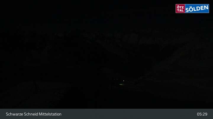 Archiv Foto Webcam Sölden - Gondelbahn Schwarze Schneid