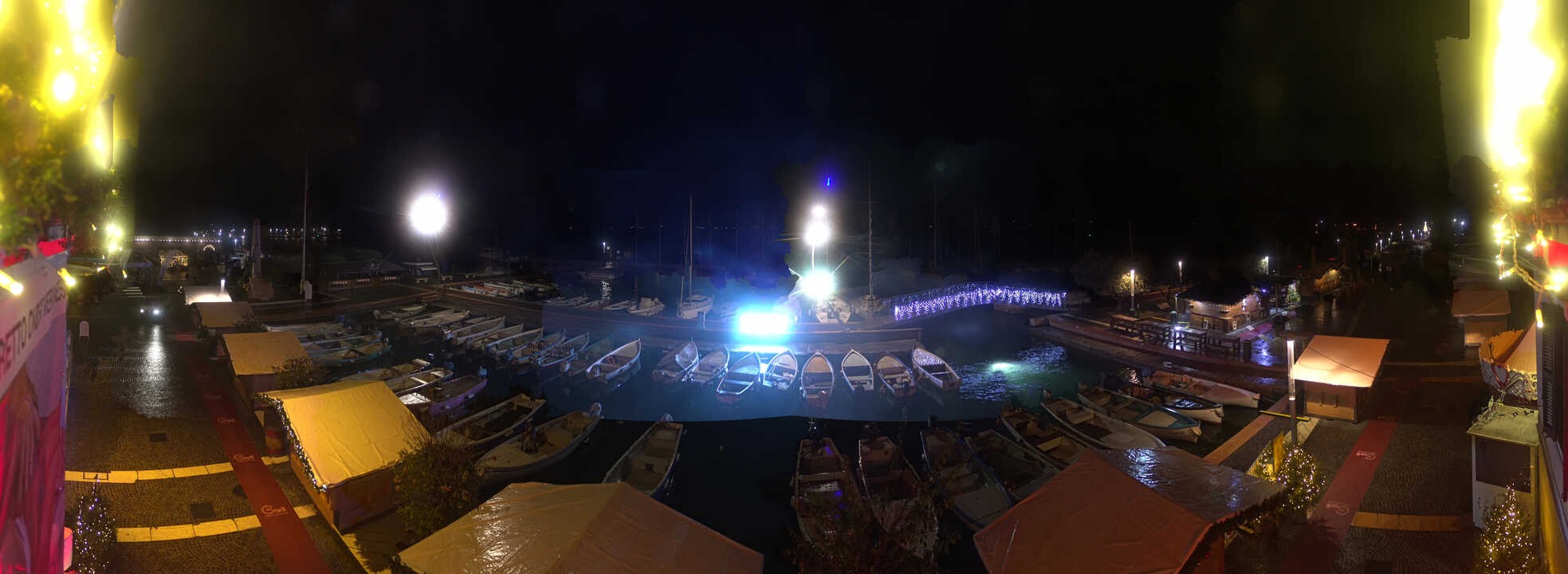 Archiv Foto Webcam Gardasee - Bardolino Hafen