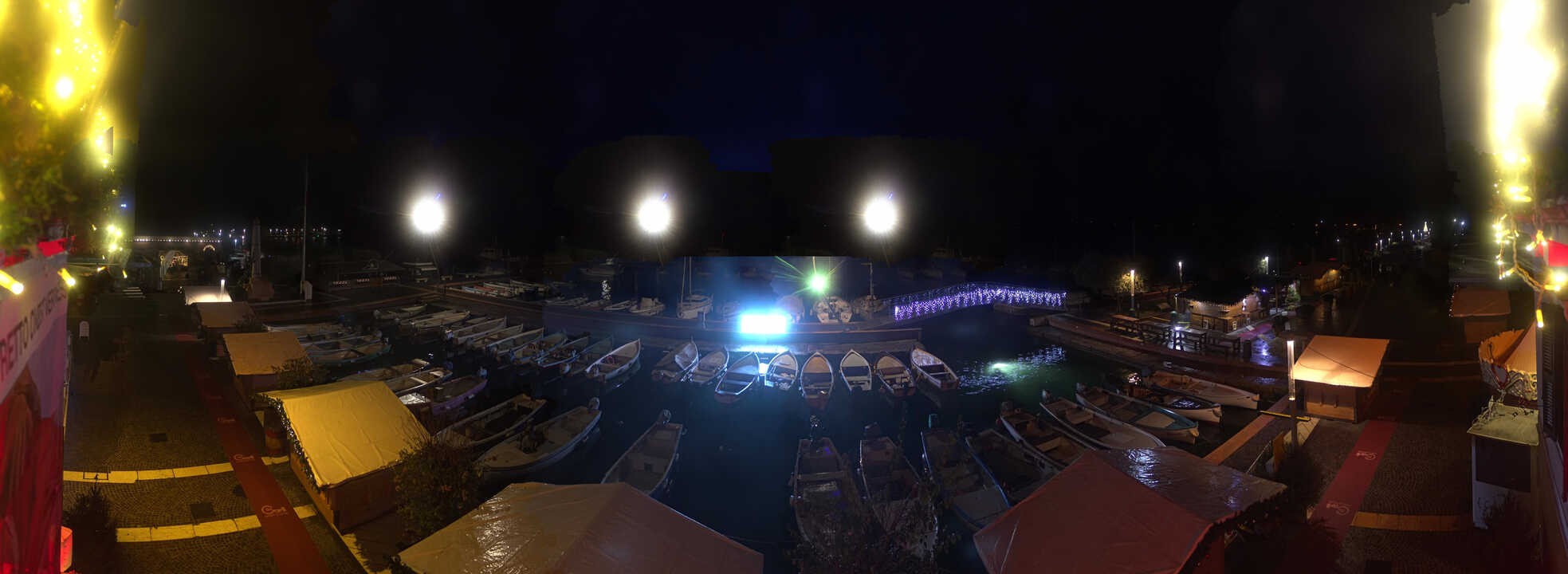 Archiv Foto Webcam Gardasee - Bardolino Hafen