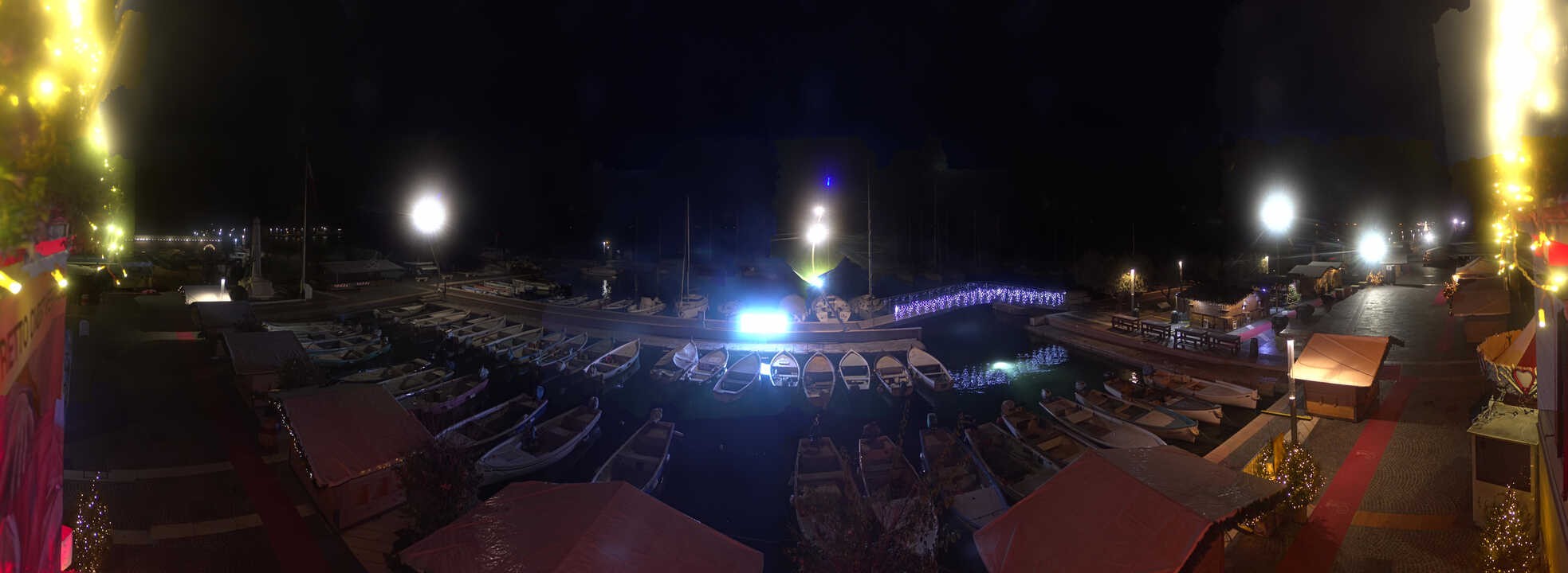 Archiv Foto Webcam Gardasee - Bardolino Hafen