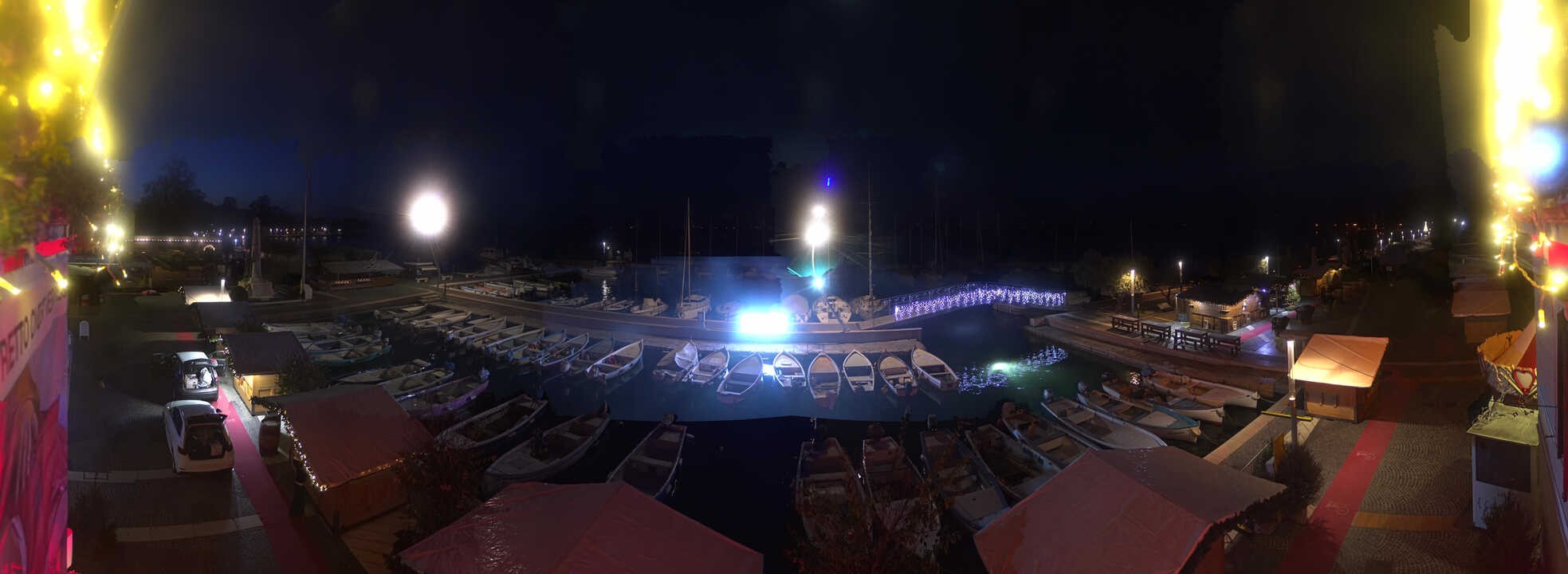 Archiv Foto Webcam Gardasee - Bardolino Hafen