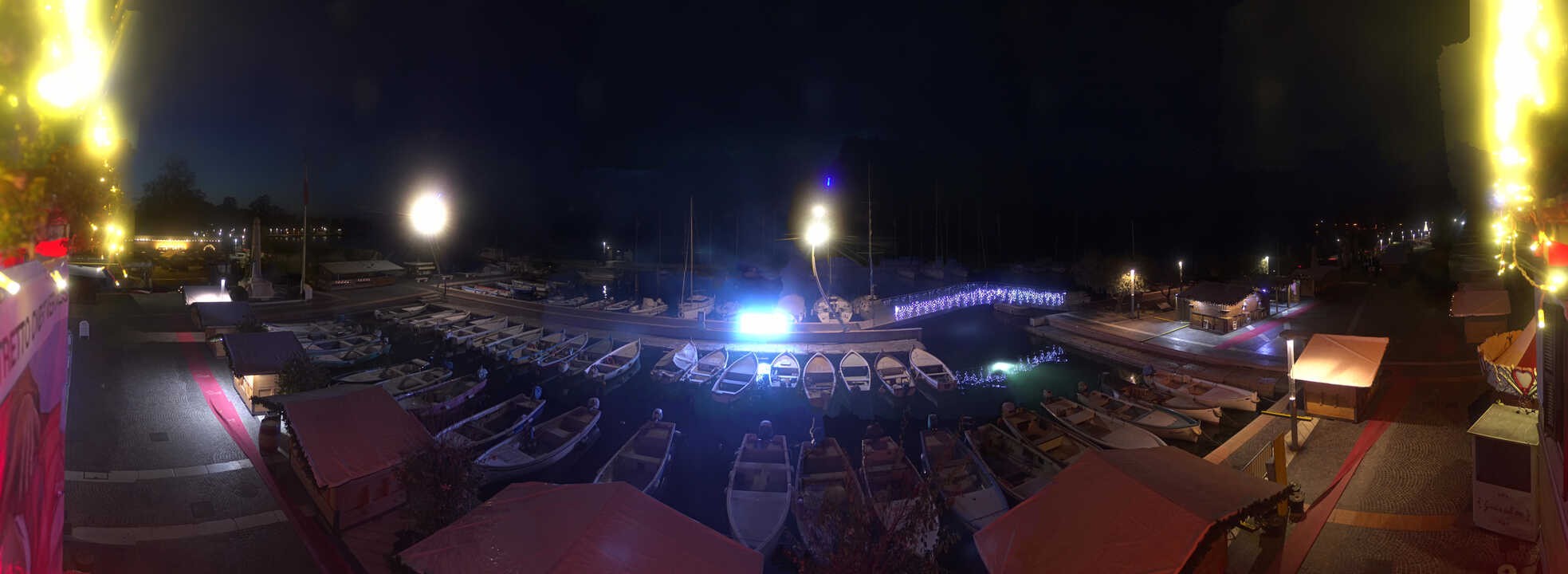 Archiv Foto Webcam Gardasee - Bardolino Hafen