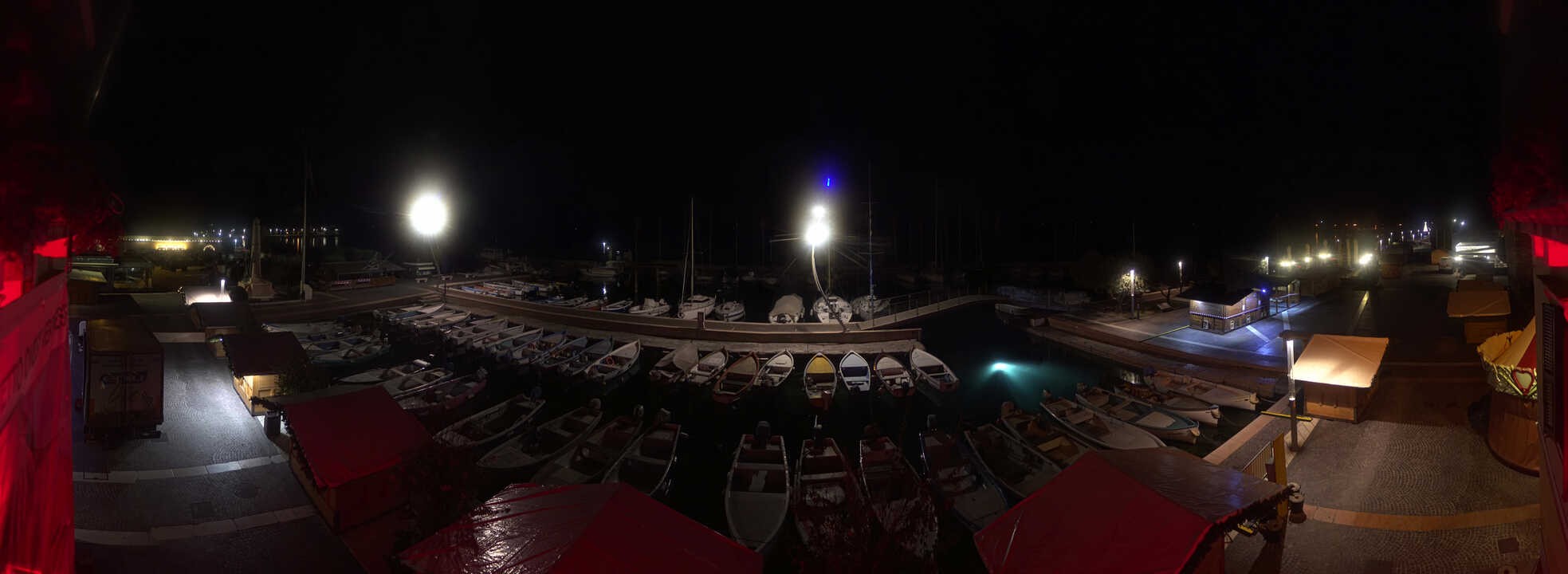 Archiv Foto Webcam Gardasee - Bardolino Hafen