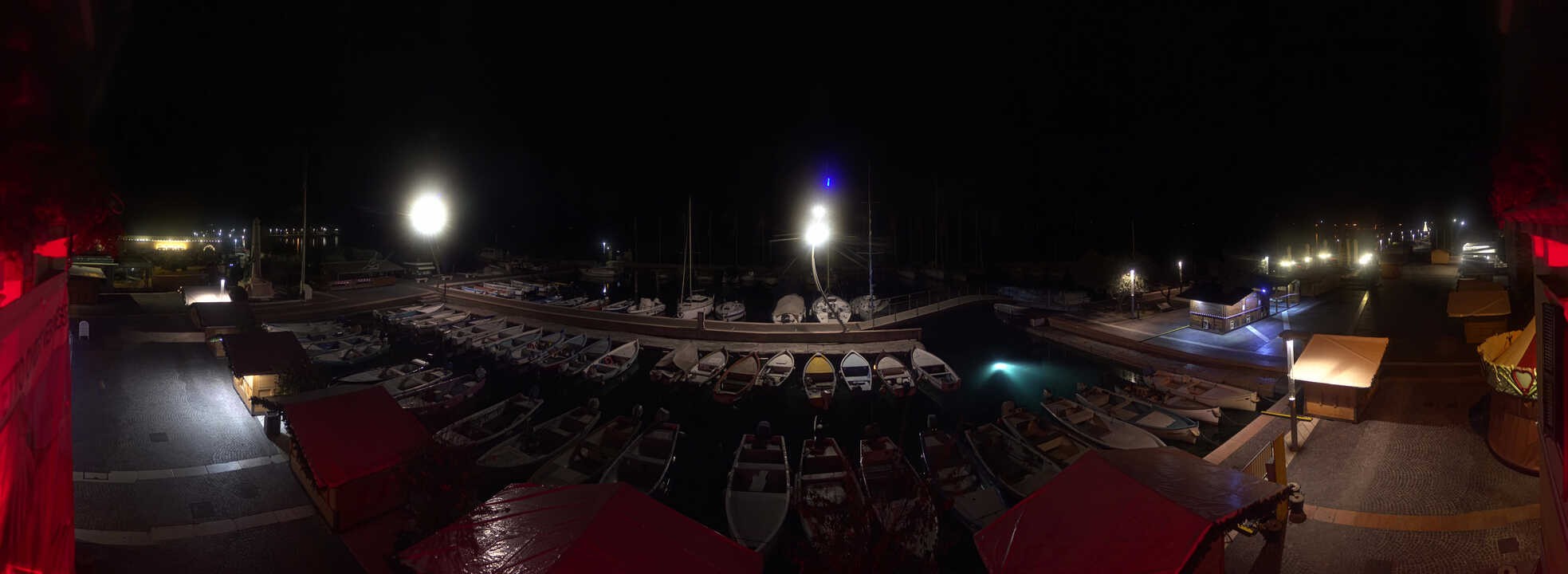 Archiv Foto Webcam Gardasee - Bardolino Hafen