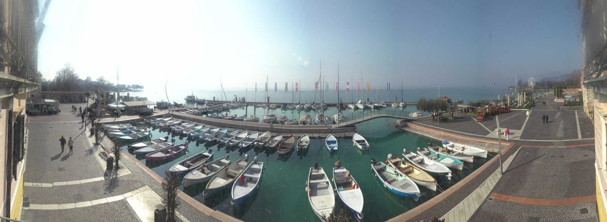 Archived image Webcam Lago di Garda - Harbour of Bardolino