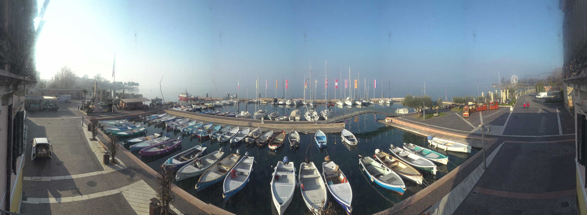 Archived image Webcam Lago di Garda - Harbour of Bardolino