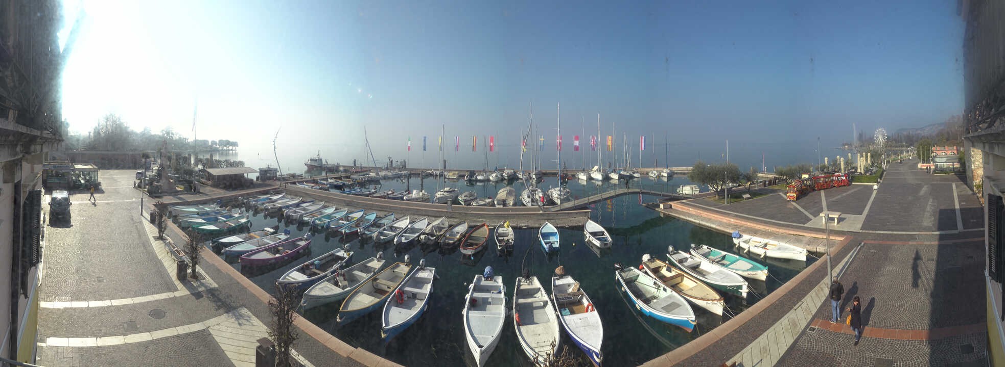 Archived image Webcam Lago di Garda - Harbour of Bardolino