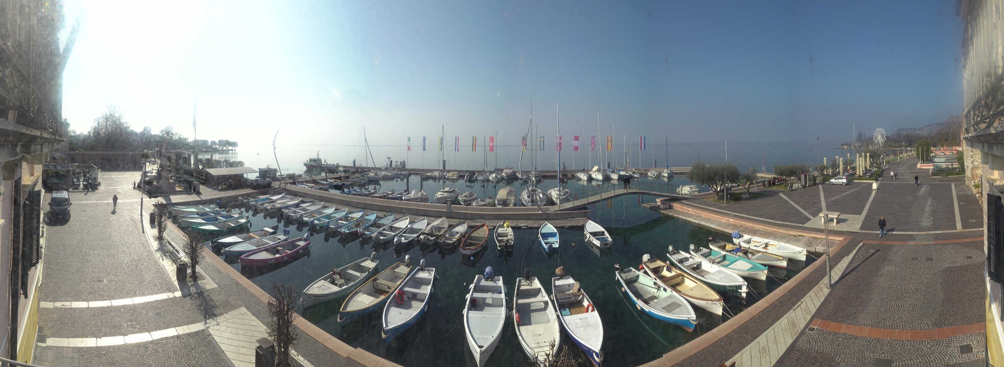 Archived image Webcam Lago di Garda - Harbour of Bardolino