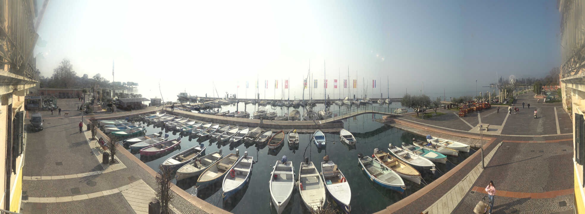 Archived image Webcam Lago di Garda - Harbour of Bardolino