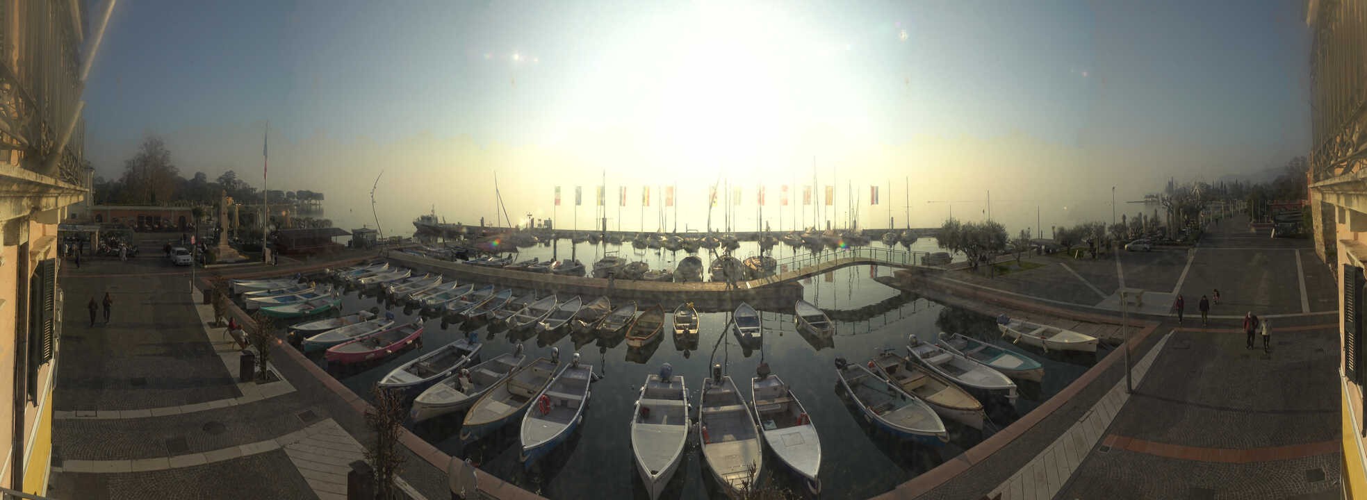 Archived image Webcam Lago di Garda - Harbour of Bardolino