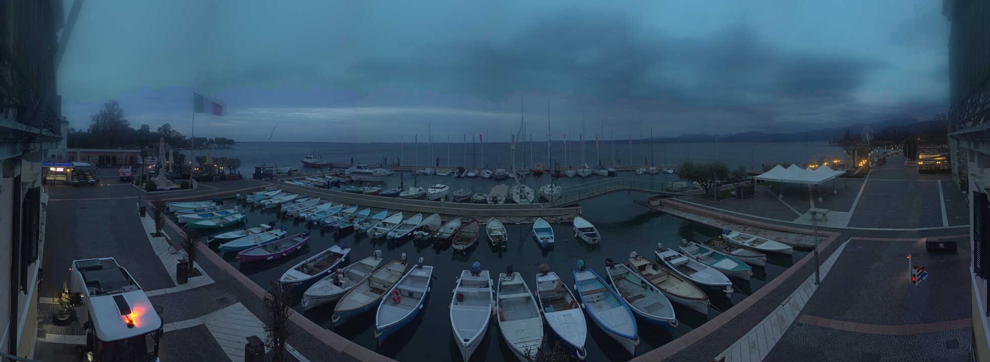 Archived image Webcam Lago di Garda - Harbour of Bardolino