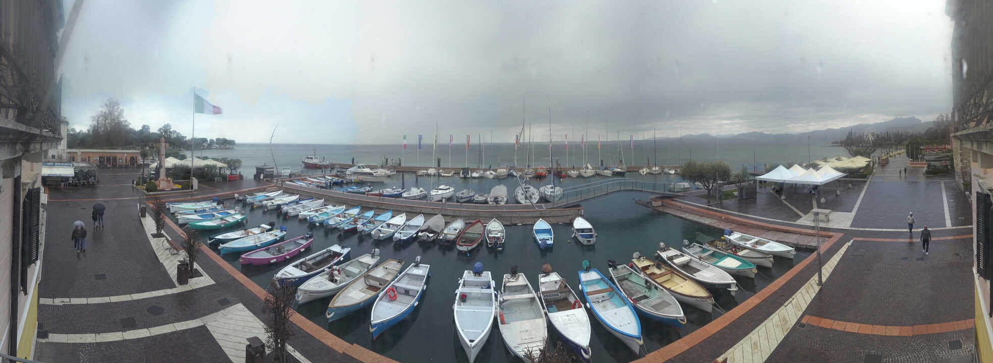Archived image Webcam Lago di Garda - Harbour of Bardolino