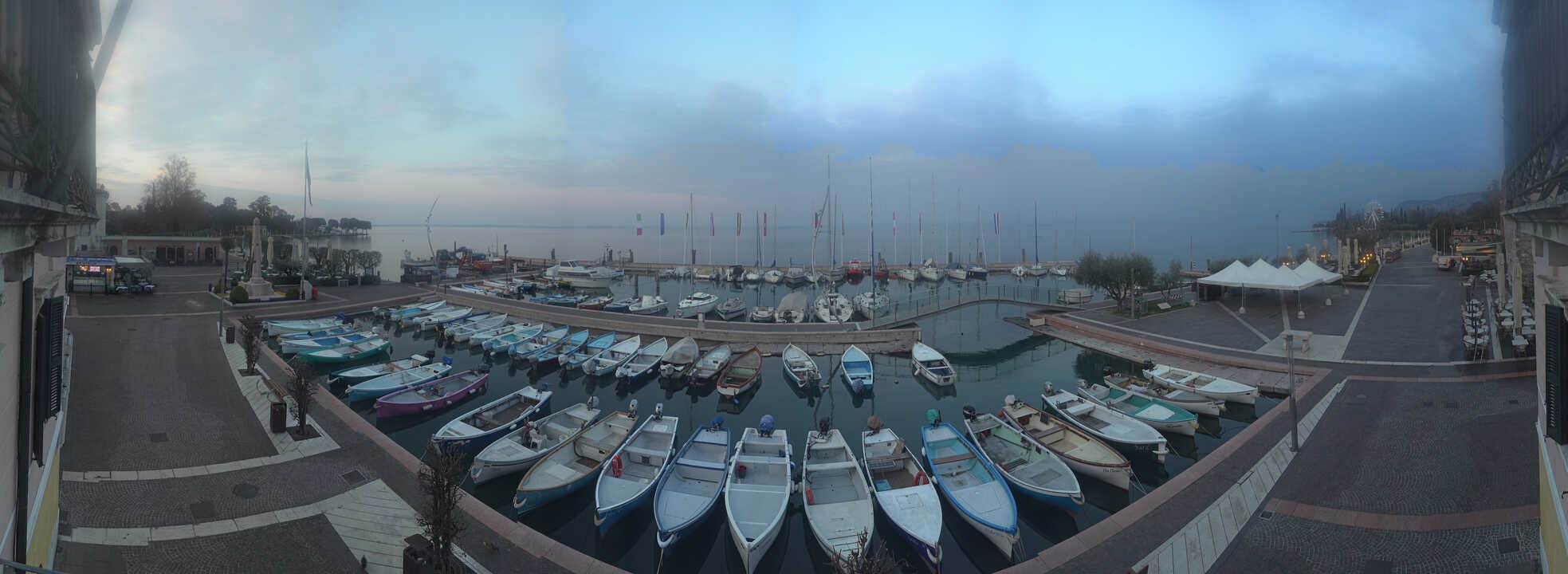 Archived image Webcam Lago di Garda - Harbour of Bardolino