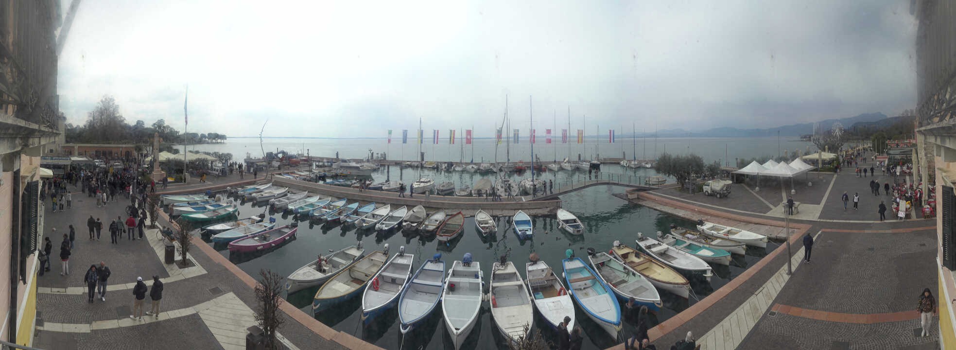 Archived image Webcam Lago di Garda - Harbour of Bardolino