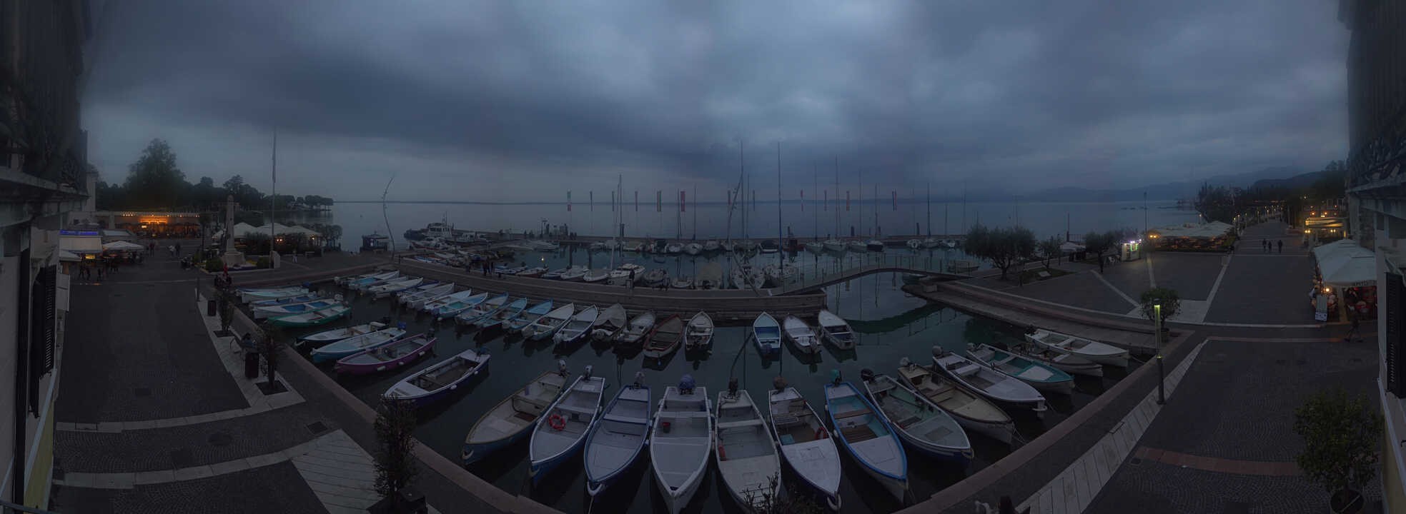 Archived image Webcam Lago di Garda - Harbour of Bardolino