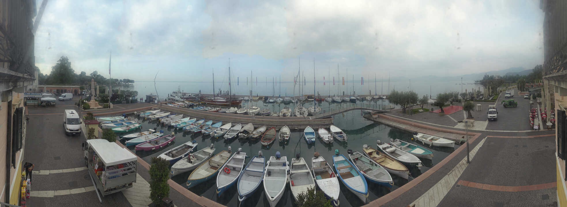 Archived image Webcam Lago di Garda - Harbour of Bardolino