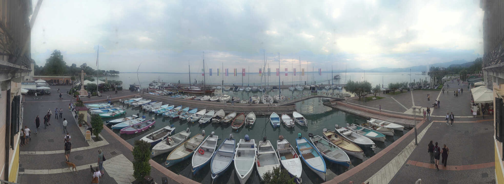 Archived image Webcam Lago di Garda - Harbour of Bardolino