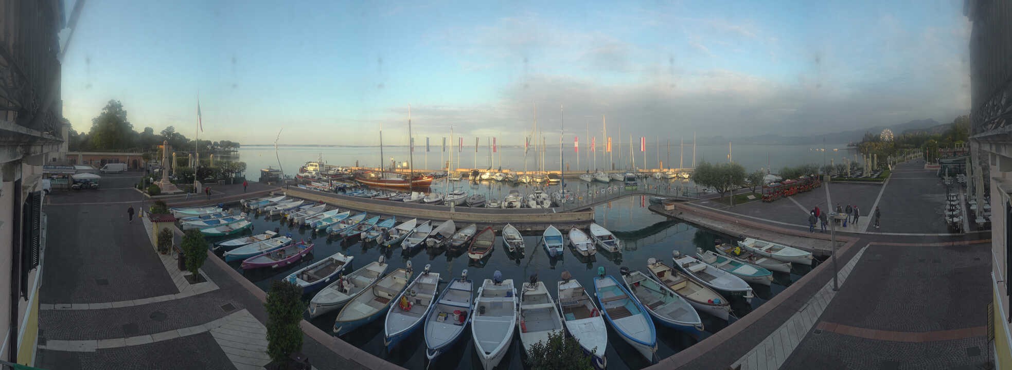 Archived image Webcam Lago di Garda - Harbour of Bardolino