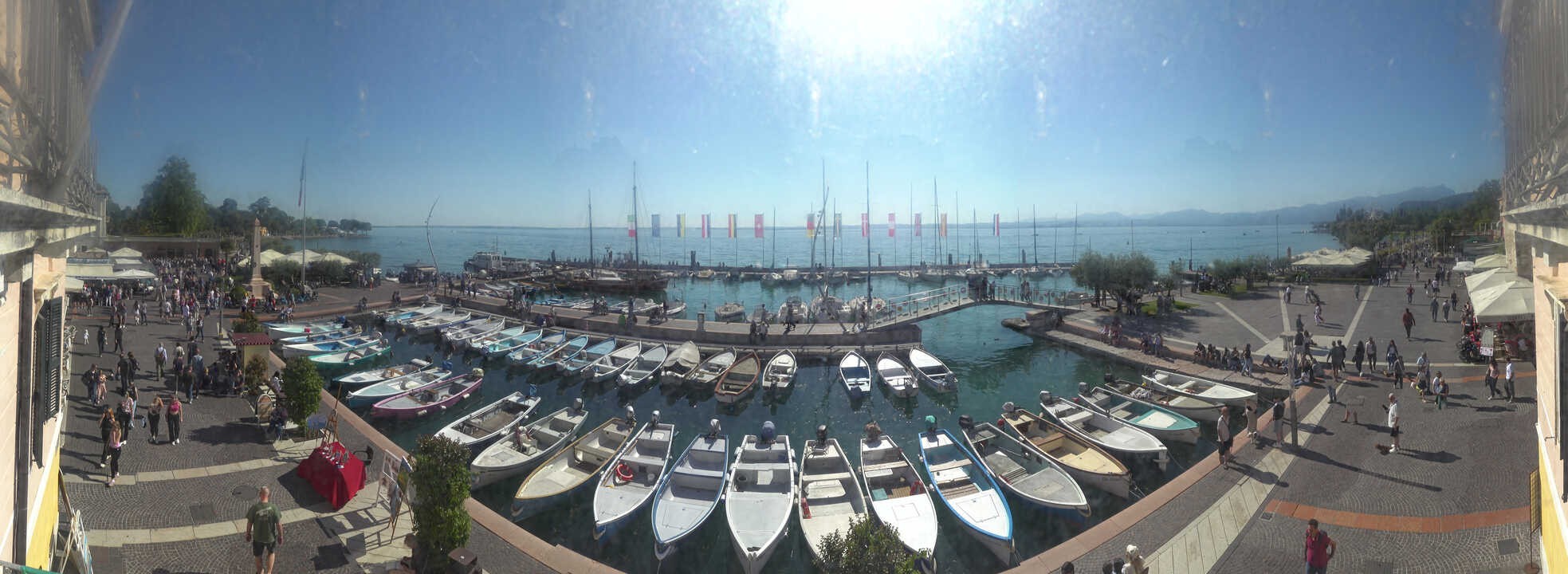 Archived image Webcam Lago di Garda - Harbour of Bardolino