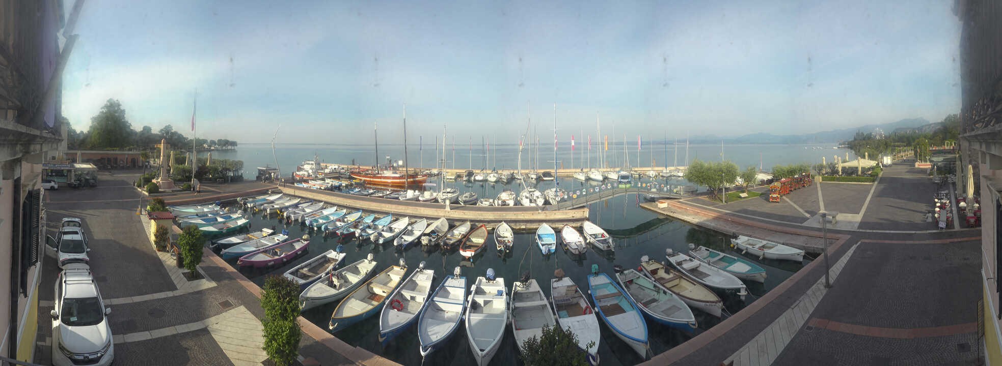 Archived image Webcam Lago di Garda - Harbour of Bardolino